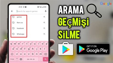 Play Store Arama Ge Mi I Silme Play Store Arama Ge Mi Ini Silmek