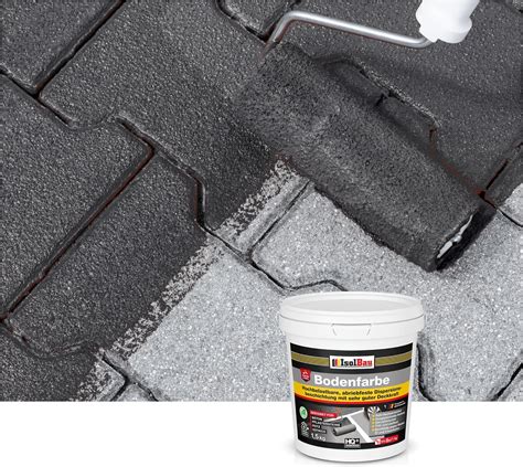 BAUFIX PEINTURE COULEUR 2en1 Gris Clair Env RAL 7044 1 Litre Pour