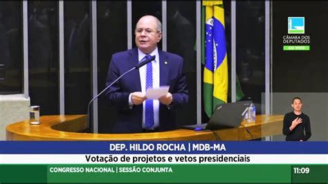 Hildo Rocha Defende Derrubada De Veto Ao Projeto Que Trata Sobre