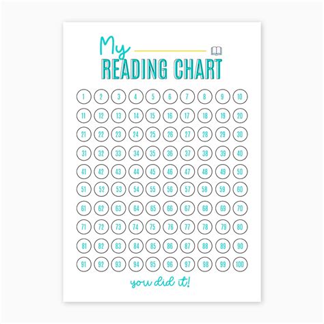 kids printable reading chart reading reward chart homeschool