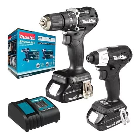 Combo Taladro Rotomartillo Atornillador Makita Brushless Meses Sin