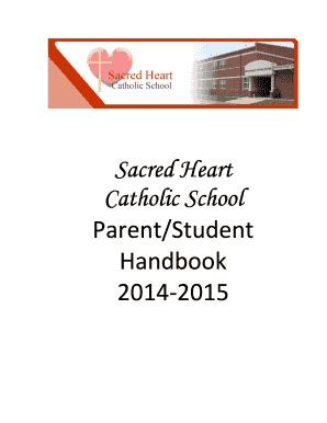 Fillable Online Sacred Heart Sacred Heart Catholic School Catholic