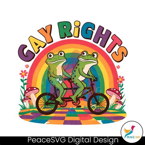 Gay Rights Frogs Bicycle Pride Month PNG Clipart Peace SVG