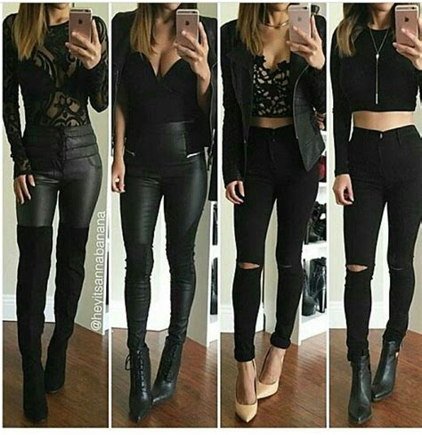 Edgy Outfits, Night Outfits, Mode Outfits, Fall Outfits, Fashion ...