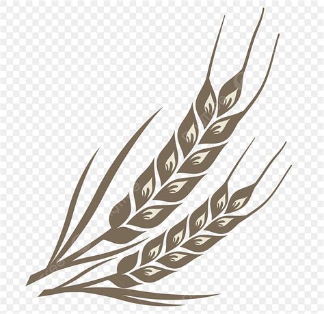 Black Wheat Ears Png Vector PSD And Clipart With Transparent