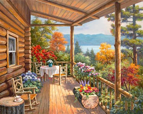 Log Cabin Masterpiece By Numbers