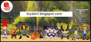 McDonalds Shrek Forever After 3D Toys 2010 | Toy Alert