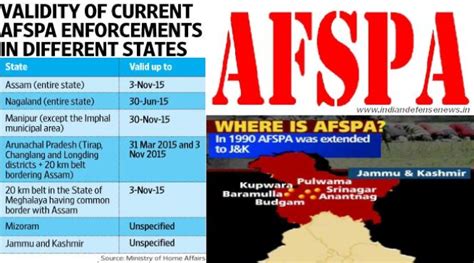 No Proposal From J K Govt To Withdraw Afspa Centre Northlines