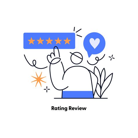 People Give Review Rating And Feedback Flat Vector Illustration