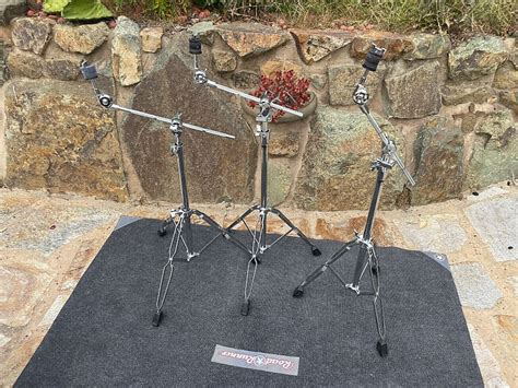 THREE PACK DW 3000 Series Boom Cymbal Stands Reverb