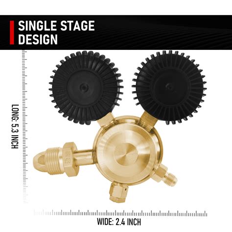 Mua RX WELD Nitrogen Regulator With 0 600 PSI CGA580 Inlet Delivery