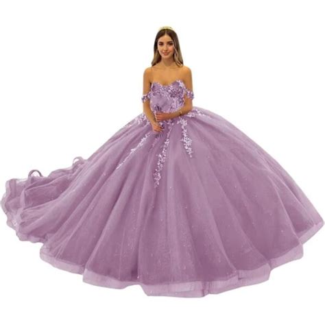 Youjiayi Off Shoulder Quinceanera Dresses Ball Gown D Floral Sweet