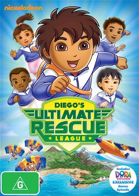 Go Diego Go Diegos Ultimate Rescue League Nickelodeon Dvd Sanity