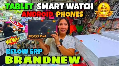 MURANG TABLET SMART WATCH AT ANDROID PHONE BRANDNEW SEALED BELOW SRP