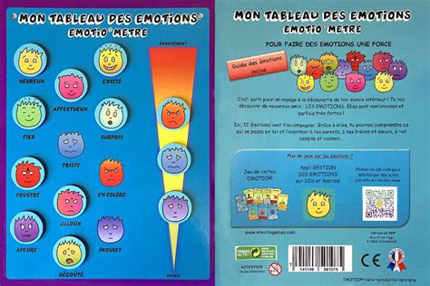 Le Tableau Des Motions L Intelligence Motionnelle Des Enfants