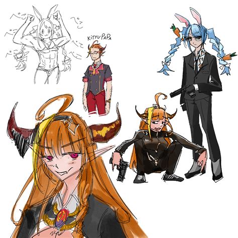 Collection Of Some Hololive Sketches I Did Past Few Days Rhololive