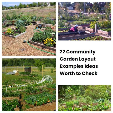 22 Community Garden Layout Examples Ideas Worth to Check | SharonSable