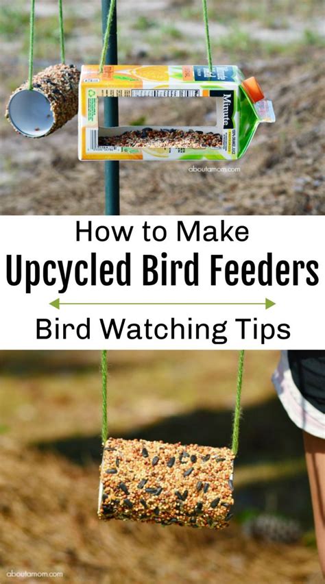 Make Upcycled Bird Feeders Backyard Bird Watching Tips About A Mom