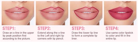 Amazon Boobeen Pcs Lip Liner And Lipstick Makeup Set Lip Crayon Pencil Velvety Nude