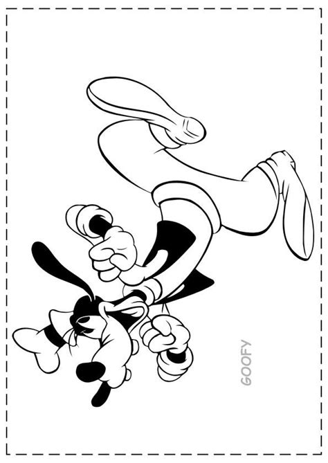 Planse De Colorat Cu Goofy De Colorat P32