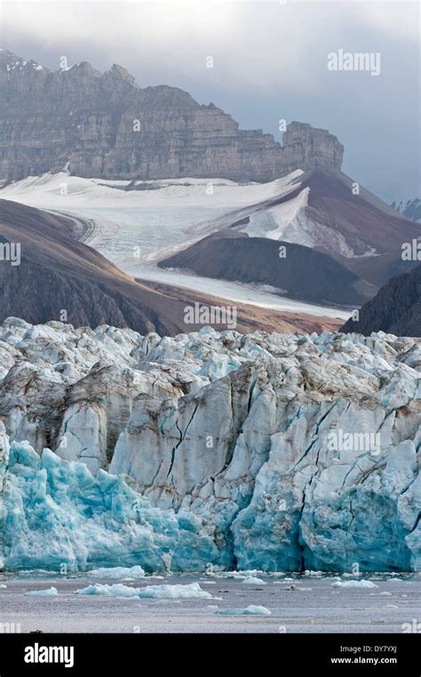 Kongsfjorden Spitsbergen Svalbard Islands Svalbard Hi Res Stock