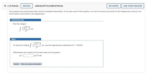 Solved Points Details Larcalcet Xp Mi Sa Chegg