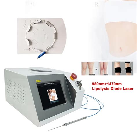 2023 Endolift Plasma Laser Fiber Machine 1470nm980nm For Fat