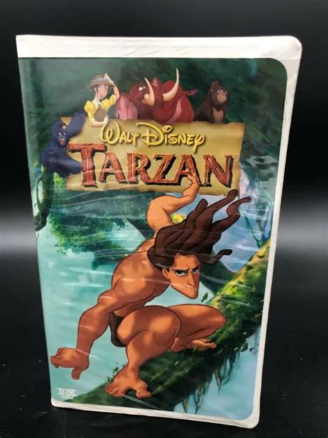 Vintage Walt Disney Tarzan Vhs Bonus Features By Phil Collins