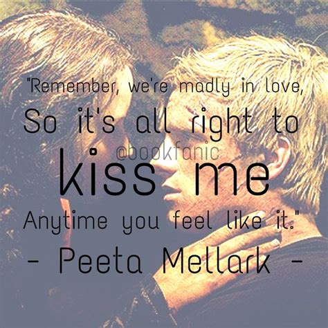 The Hunger Games Peeta And Katniss Kissing Scene