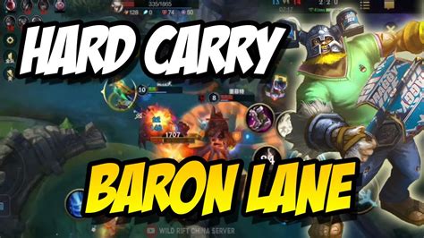 Un Pick Para Stompear Y Subir Elo Baron Lane Gameplay Samcro