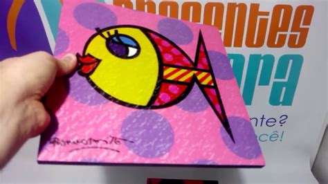 Quadros Peixes Romero Britto Youtube