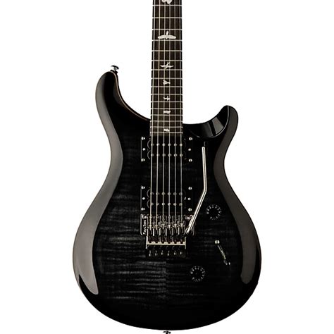 Prs Se Custom 24 Floyd Electric Guitar Charcoal Burst Guitar Center