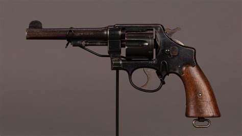 Smith & Wesson M1917 revolver belonging to James W. Anding ...