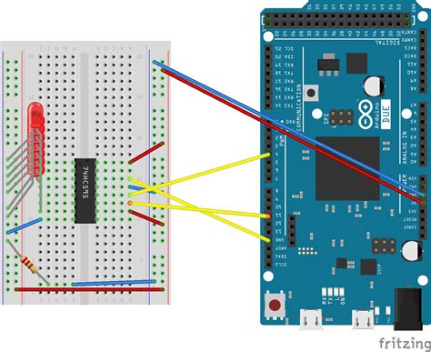 74hc595 Shift Register Pinout Working Arduino Interfacing Images