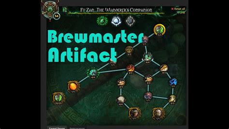 Best Path For Leveling Up Your Artifact Weapon And Why Brewmaster Monk Youtube