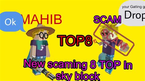 New Scaming Top In Sky Block Blockman Go Youtube