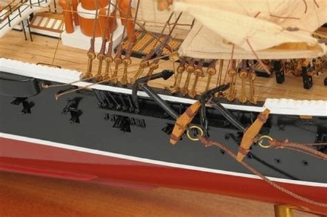 HMS Warrior Model Ship,handcrafted,wooden,ready made,Premier range ...