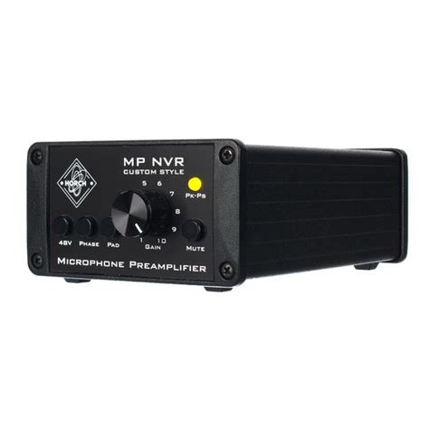 Horch Audioger Te Mp Nvr Mic Preamp Thomann United Kingdom