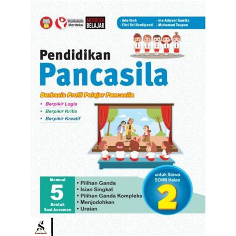 Jual Buku Pendidikan Pancasila Untuk Siswa Sdmi Kelas 2 Kurikulum