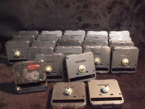 Aa Battery Powered M A Quartz Clock Movements Old Store Stock