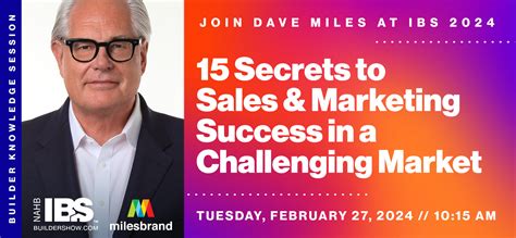 Join Milesbrand President Dave Miles At The 2024 Nahb International