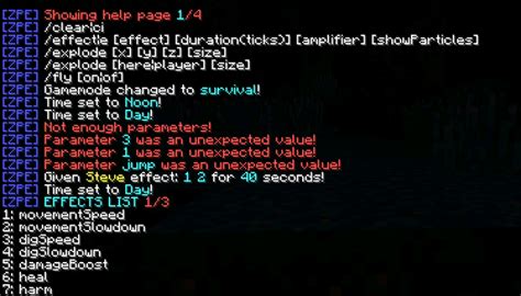 Simple Commands Mod Minecraft PE Mods Addons