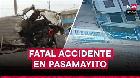 Accidente en Pasamayito deja 2 fallecidos y más de 18 heridos YouTube