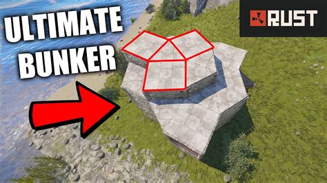 The Ultimate Bunker Base Design In Rust Soloduotrio 2022 Youtube