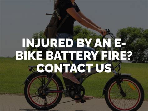 E Bike Battery Fires Causing Injuries And Deaths