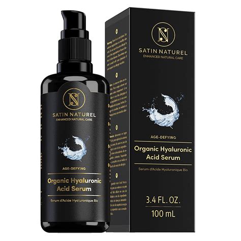 Satin Naturel Organic Anti Aging Hyaluronic Acid Serum For Face