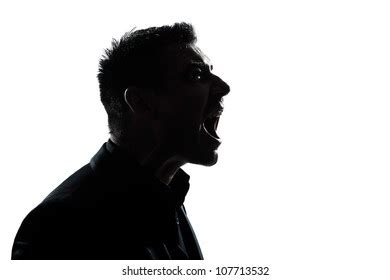 Angry Man Silhouette Images, Stock Photos & Vectors | Shutterstock