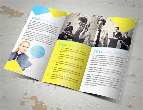 Clean Multipurpose Trifold Brochure By Fathurfateh Graphicriver