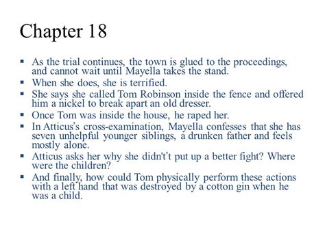 To Kill A Mockingbird Part Ii Chapters 12 31 Ppt Video Online Download