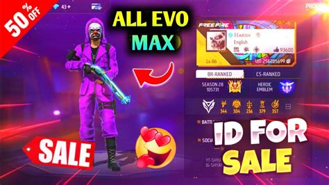 79 Level Id Sell Hip Hop Bundle ID Sell Free Fire ID Sale FF Old